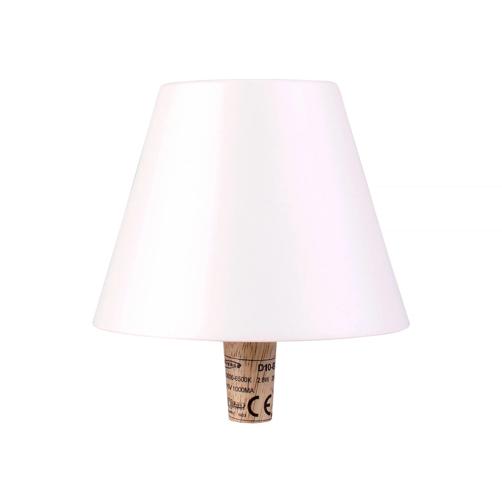 INNOVATIVA LAMPADA LED DA TAVOLO PORTATILE CON TAPPO PER BOTTIGLIA - ELEGANZA E FUNZIONALITA' IN UNICO DESIGN