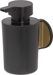 Dispensatore di sapone per la regolazione della temperatura - Autoadesivo - 1 pezzo - Nero - Laccato in rame