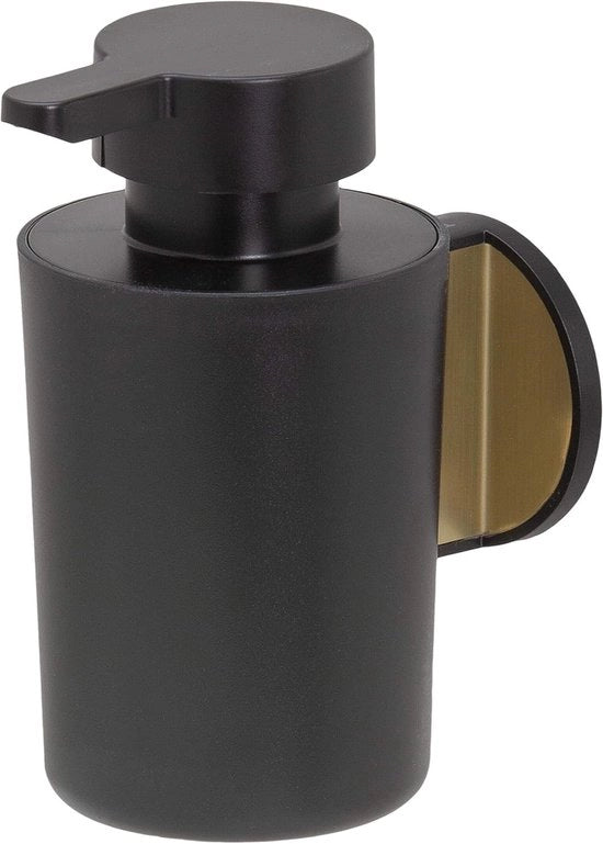 Dispensatore di sapone per la regolazione della temperatura - Autoadesivo - 1 pezzo - Nero - Laccato in rame