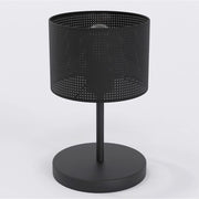 Lampada da tavolo LUX in acciaio nero opaco