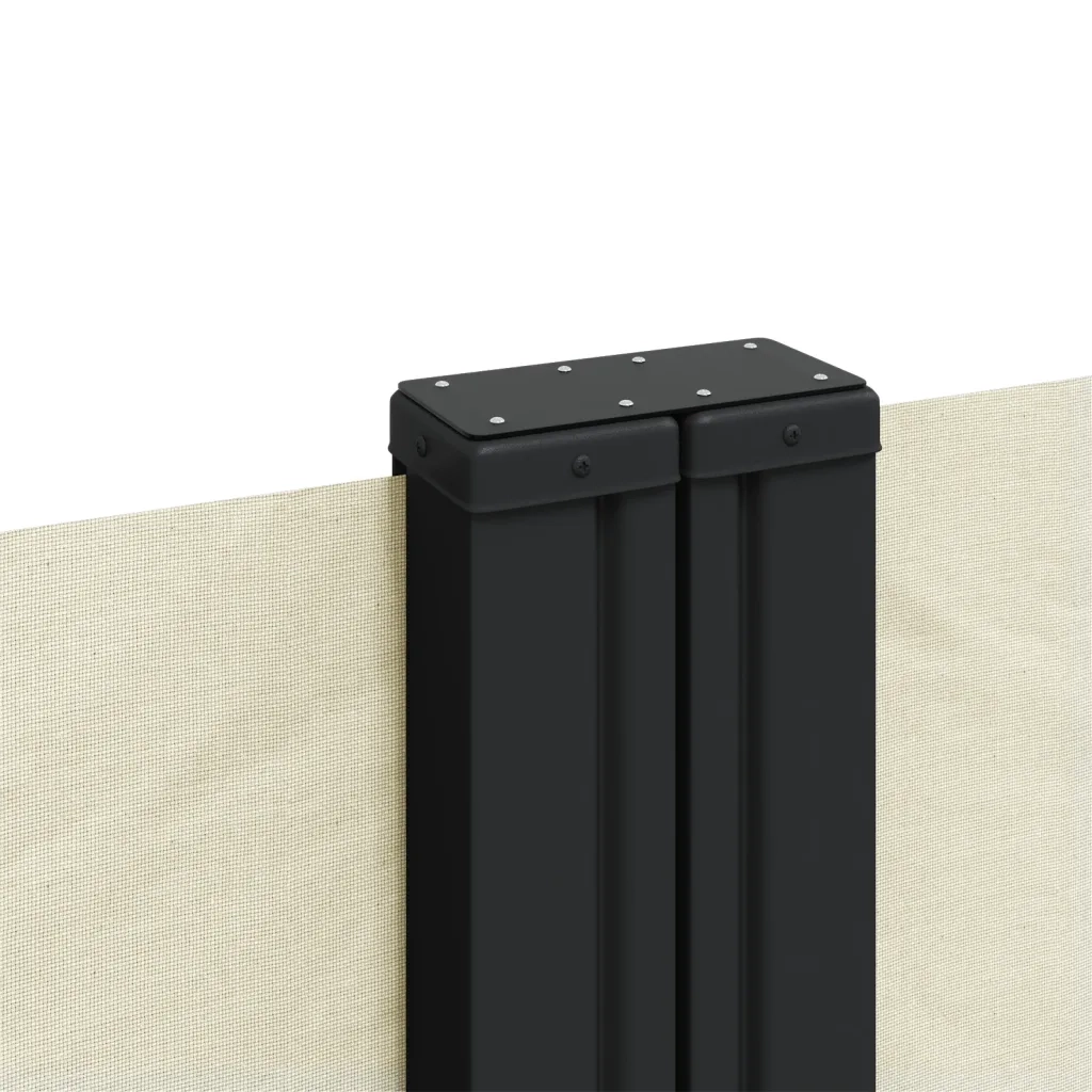 Tenda da Sole Laterale Retrattile Crema 200x1000 cm 4004760