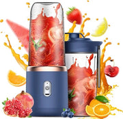 Blender portatile - Smoothiemaker - 400 ml - Portatile - Senza BPA - Ricarica USB - 21.000 giri/min