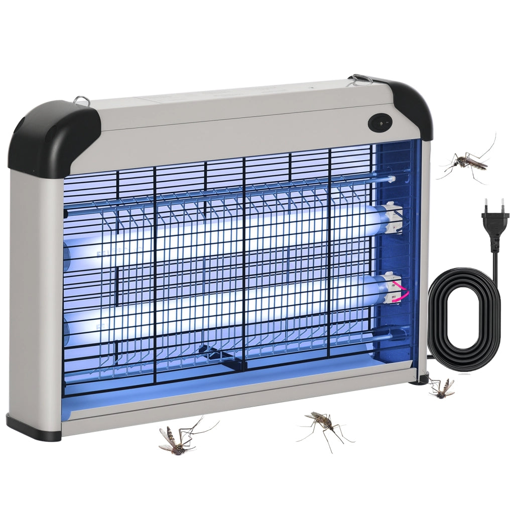 Lampada Anti Zanzare UV 20W ¨C Zephmum ¨C Grigio Scuro