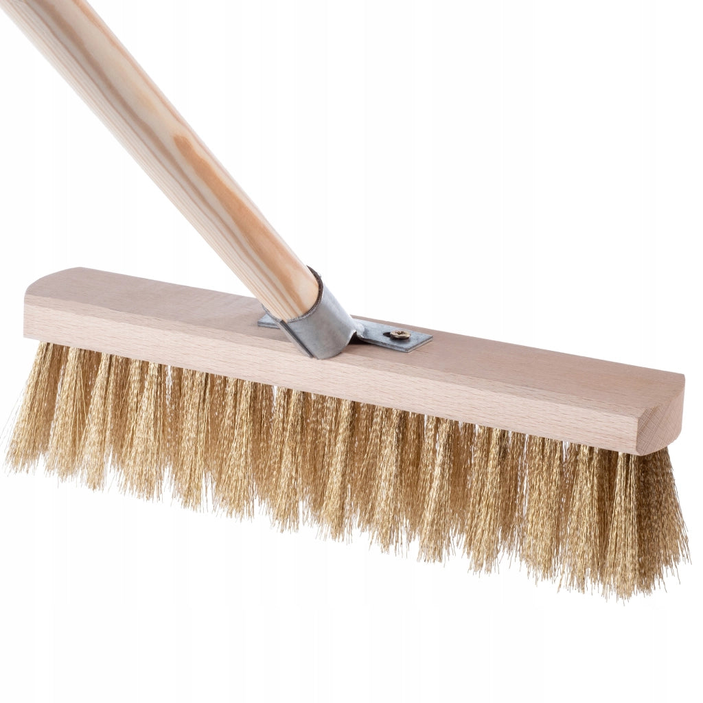 Scopa da strada KADAX con manico in legno da 30 cm