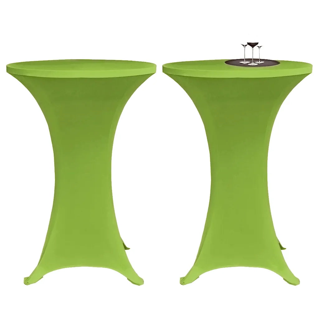 Copritavoli Elastici 4 pz 60 cm Verde CFW4105977