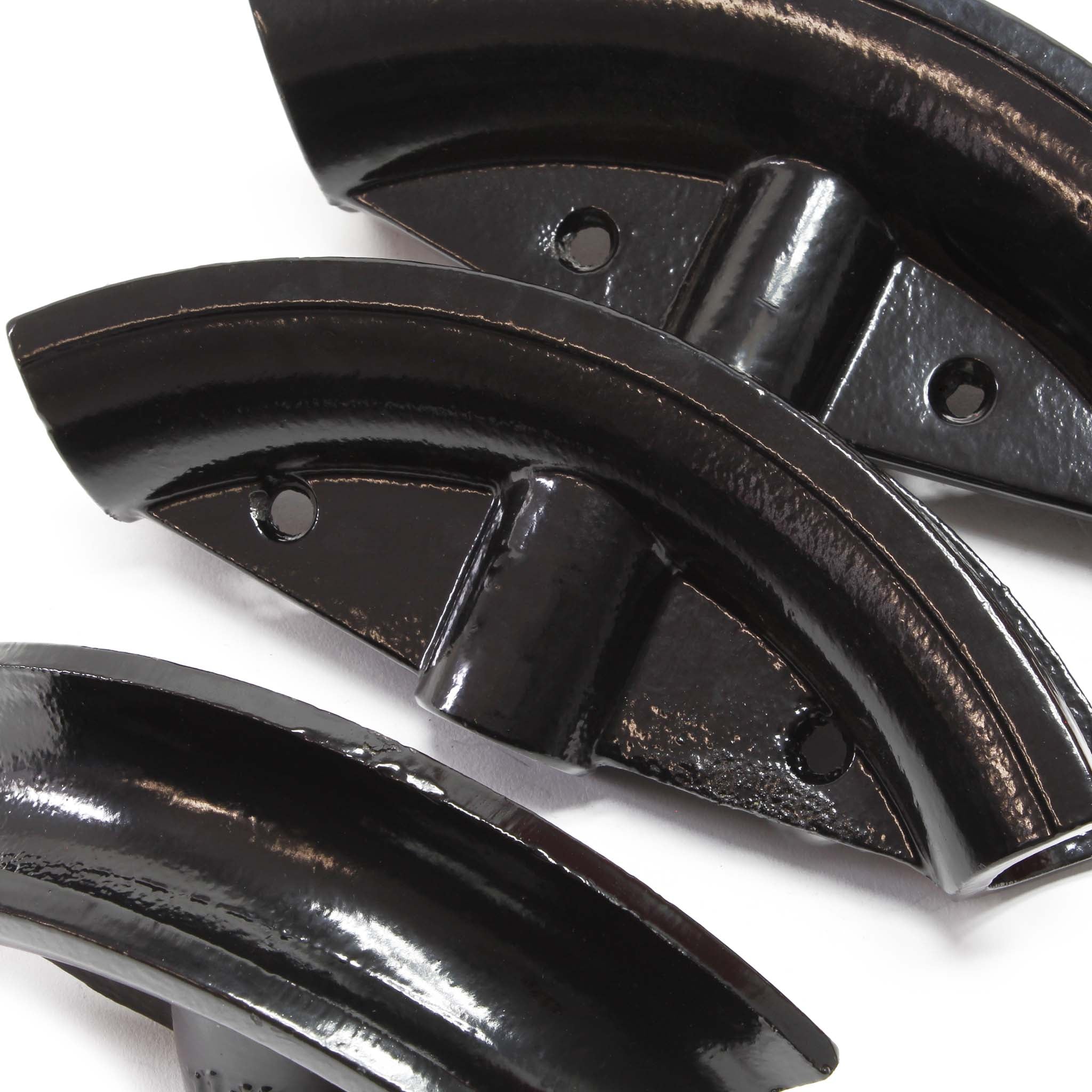 Rohrbiegemaschine hydraulisch 8 t, Rohrbiegegerät mit 3 Presstücken Ø 21,3-33,7 mm, Rohrbieger inkl. Matritzen