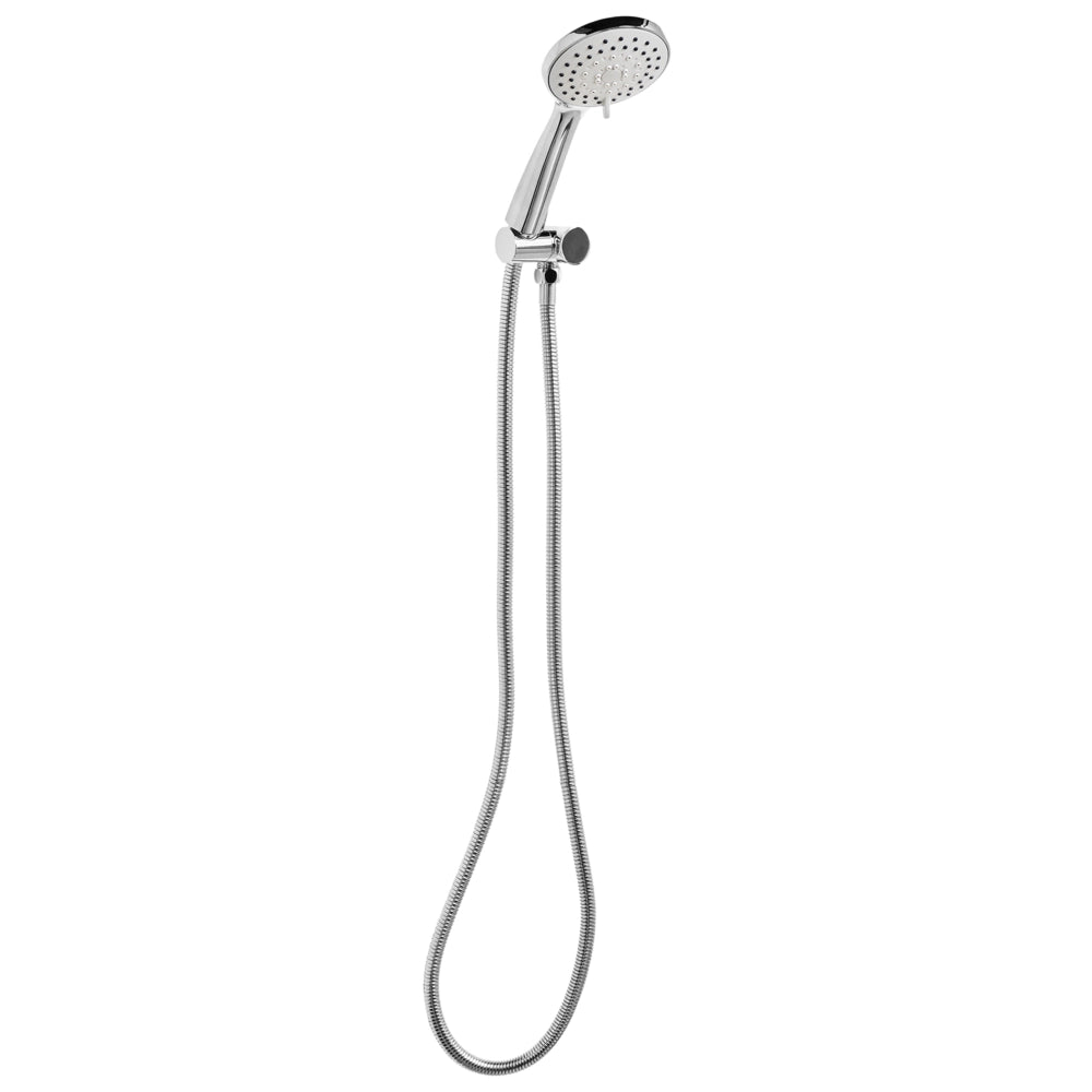 Set doccia con tubo flessibile 3 modalità di spruzzo Metallo argento stile moderno