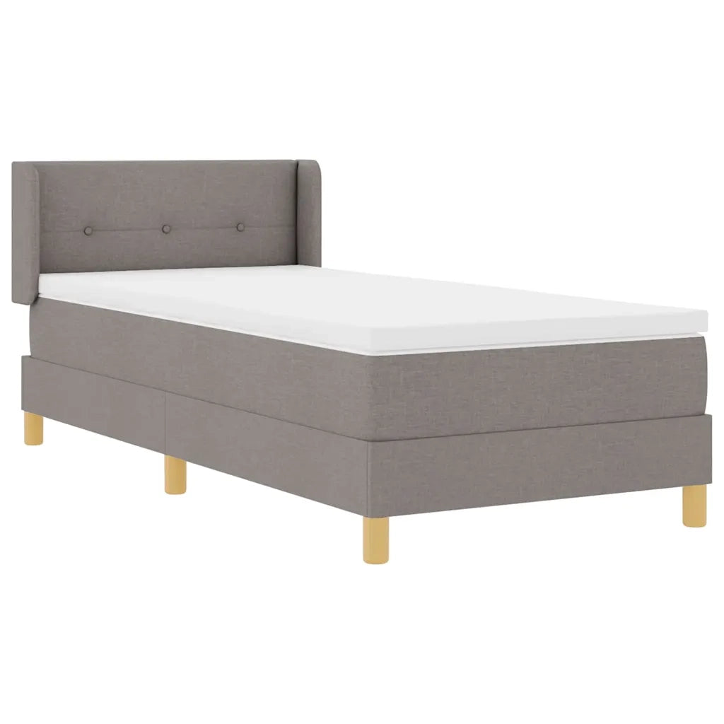 Letto a molle con materasso Talpa 190 x 90 cm Tessuto 3341269