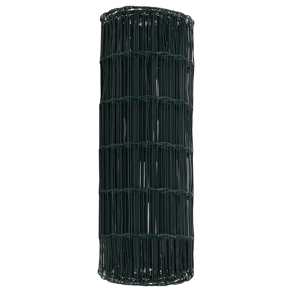 Recinzione Euro Verde 0.6x25 m in acciaio