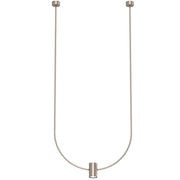 Lampada a sospensione minimal platino 58cm GU10 Shilo