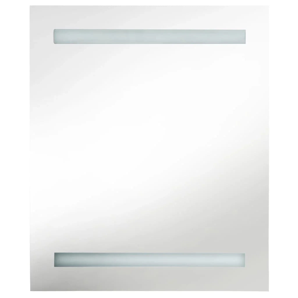 Mobile da bagno con specchio LED 50 x 14 x 60 cm rovere 02_0006590