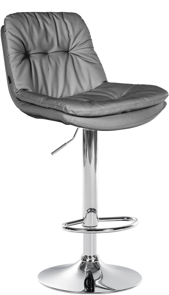 Barhocker Laurel Kunstleder chrom