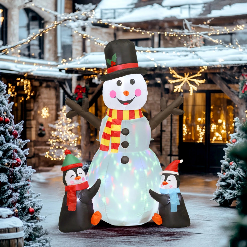 Decorazione Natalizia Gonfiabile ¨C zephmum ¨C 180 cm con Luci LED