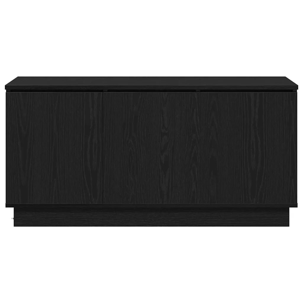 Mobile TV Rovere Nero 100 x 38 x 49 cm Legno multistrato 869667
