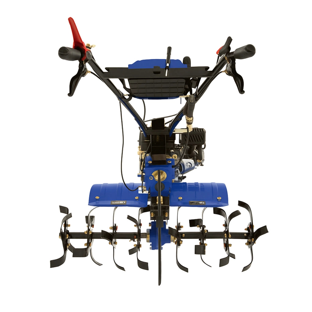 Motozappa 7,5HP Benzina 212cc 4T Coltivatore 16 Lame Giardino