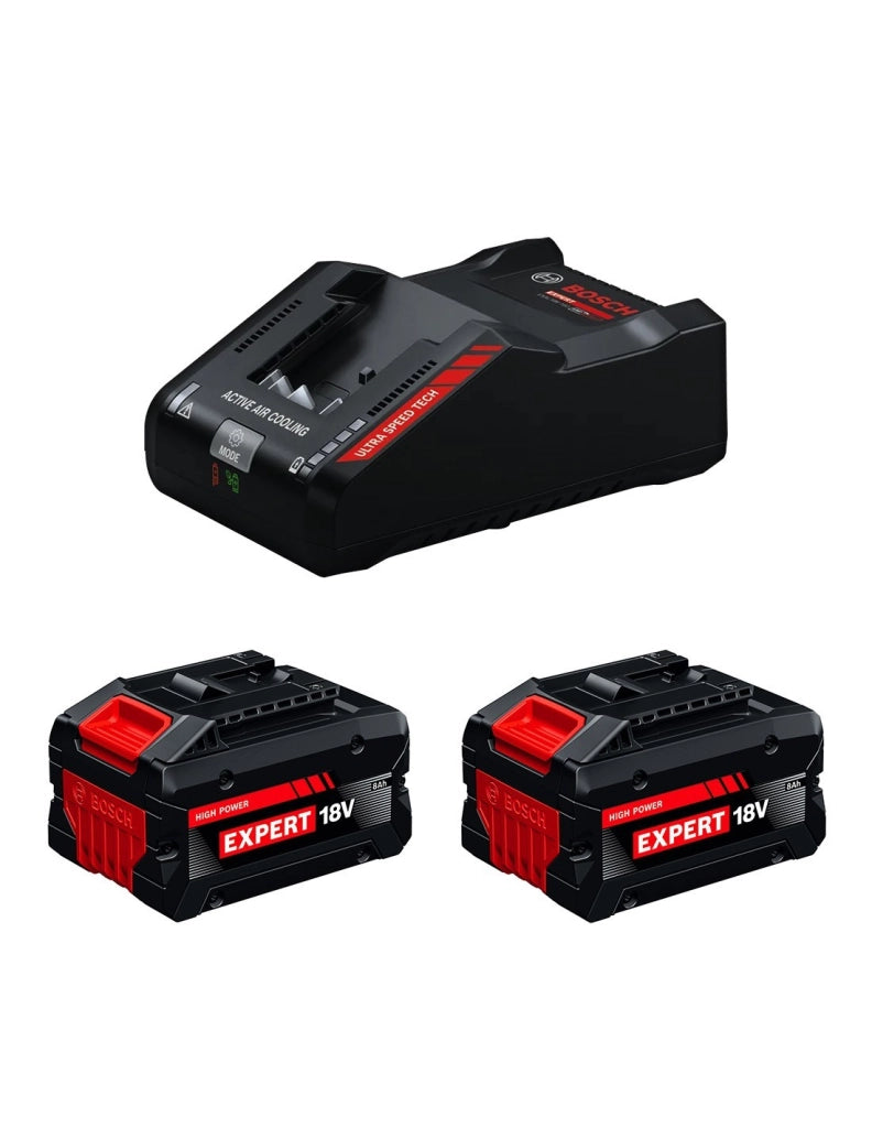Power Set BOSCH (2 x EXBA18V-80 + EXAL18V-160)