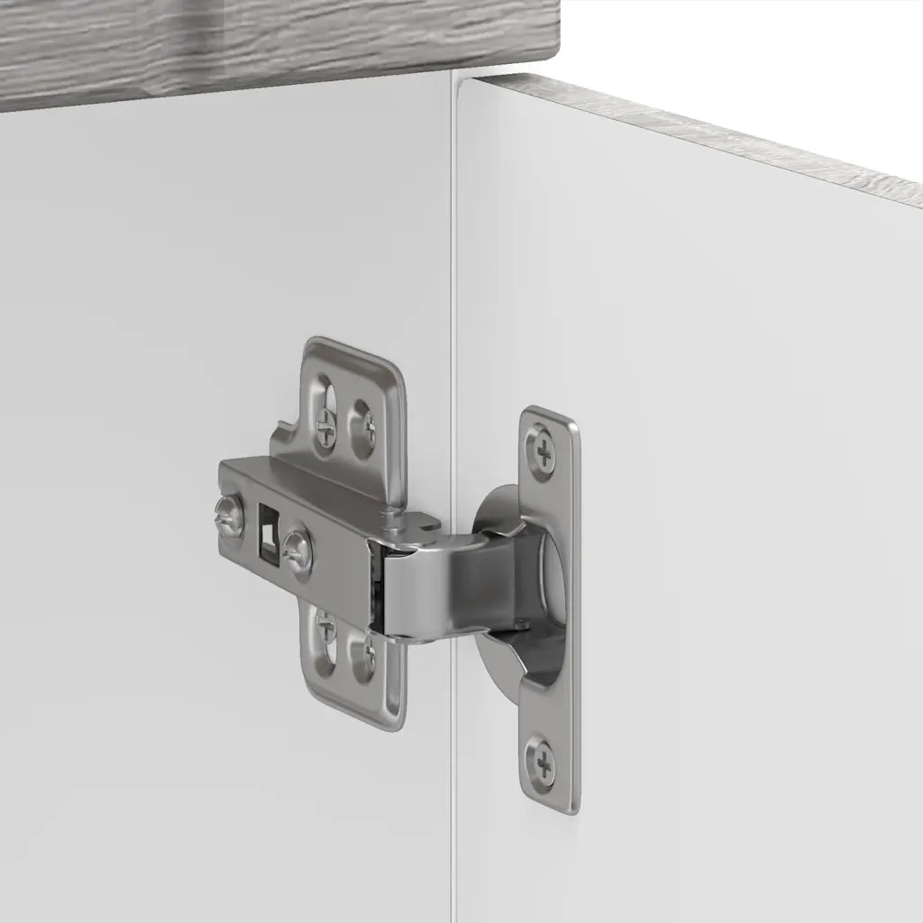 vidaXL Base da Cucina Lucca Grigio Sonoma in Legno Multistrato