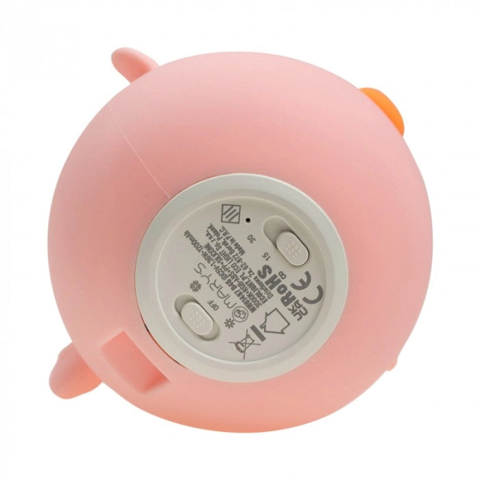 Lampada notte bimbi wireless RGBW pesce rosa 1,36W Mary's
