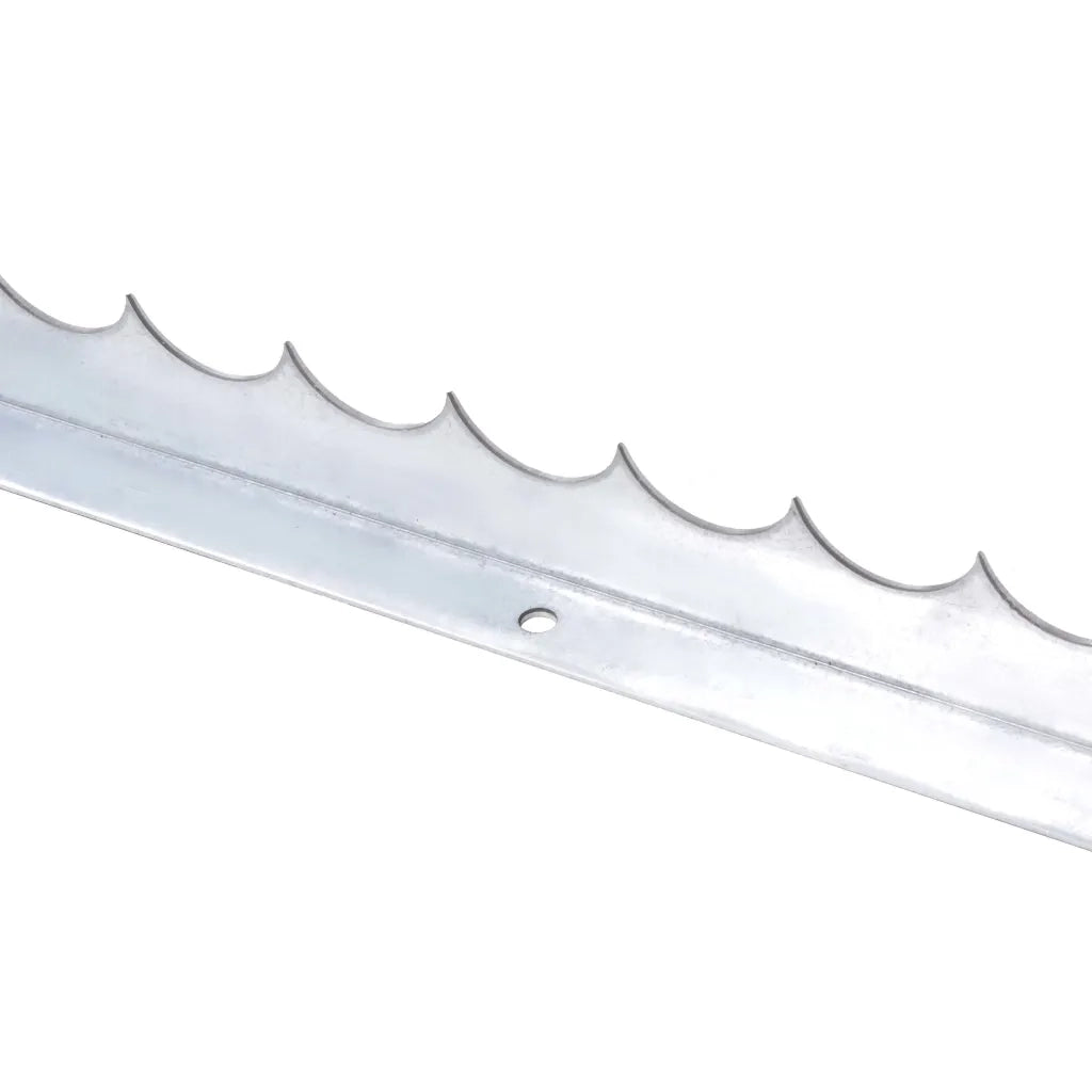 Spuntoni da Parete 4 pz 1 m in Acciaio Zincato 145769