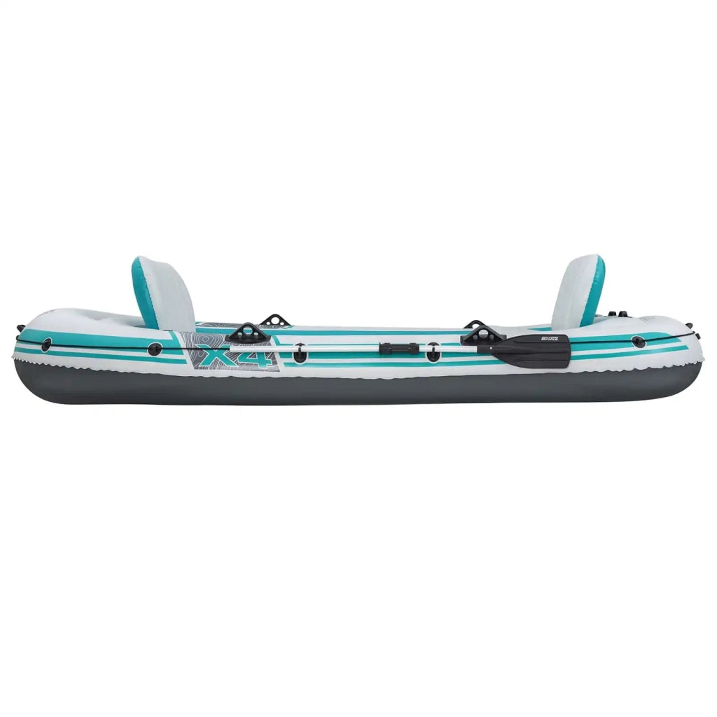 Bestway Gommone gonfiabile Grigio e Bianco 3,15 x 1,65 m PVC 42035745