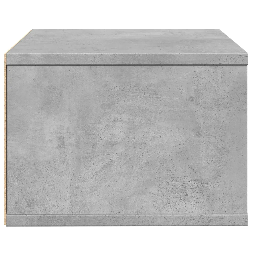 Supporto Stampante Grigio Cemento 40x32x22,5 Legno Multistrato 840600