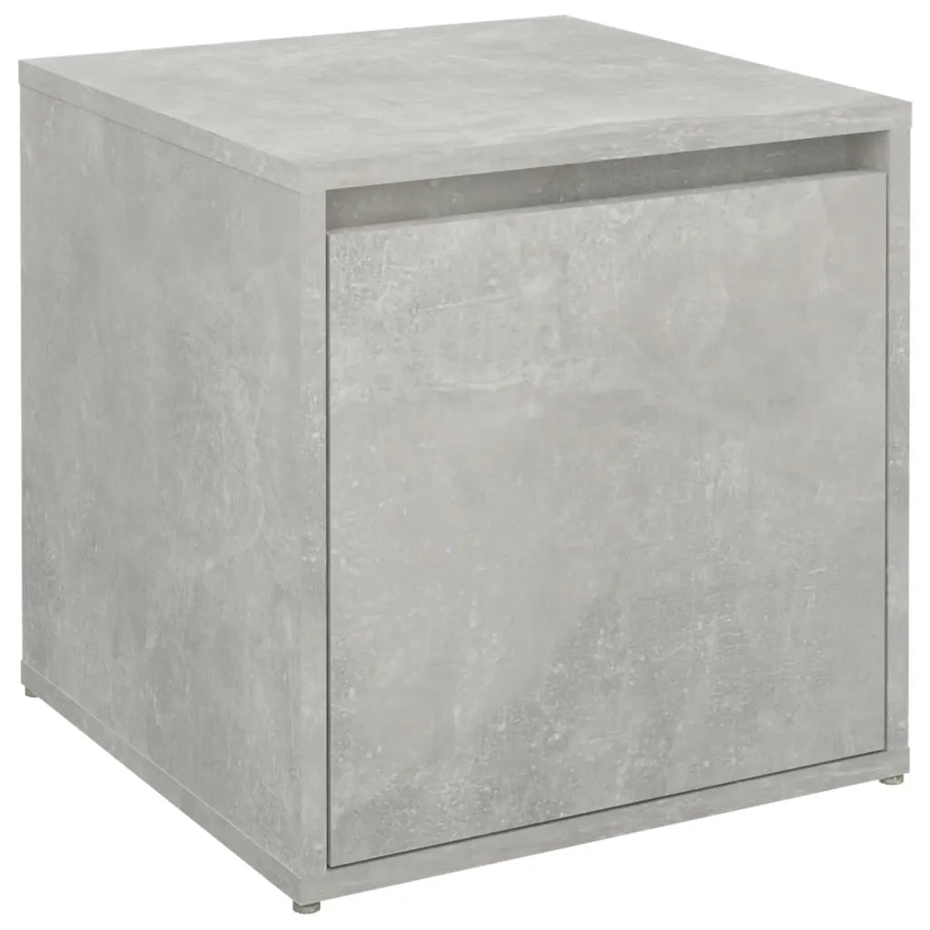 Cassetto Contenitore Grigio Cemento 40,5x40x40 cm in Legno cod mxl 39958