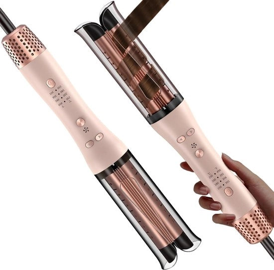 Tang per Wafel per Capelli Densi e Sottili – Tang a Onde per Capelli Ricci – Krultang con Guanti