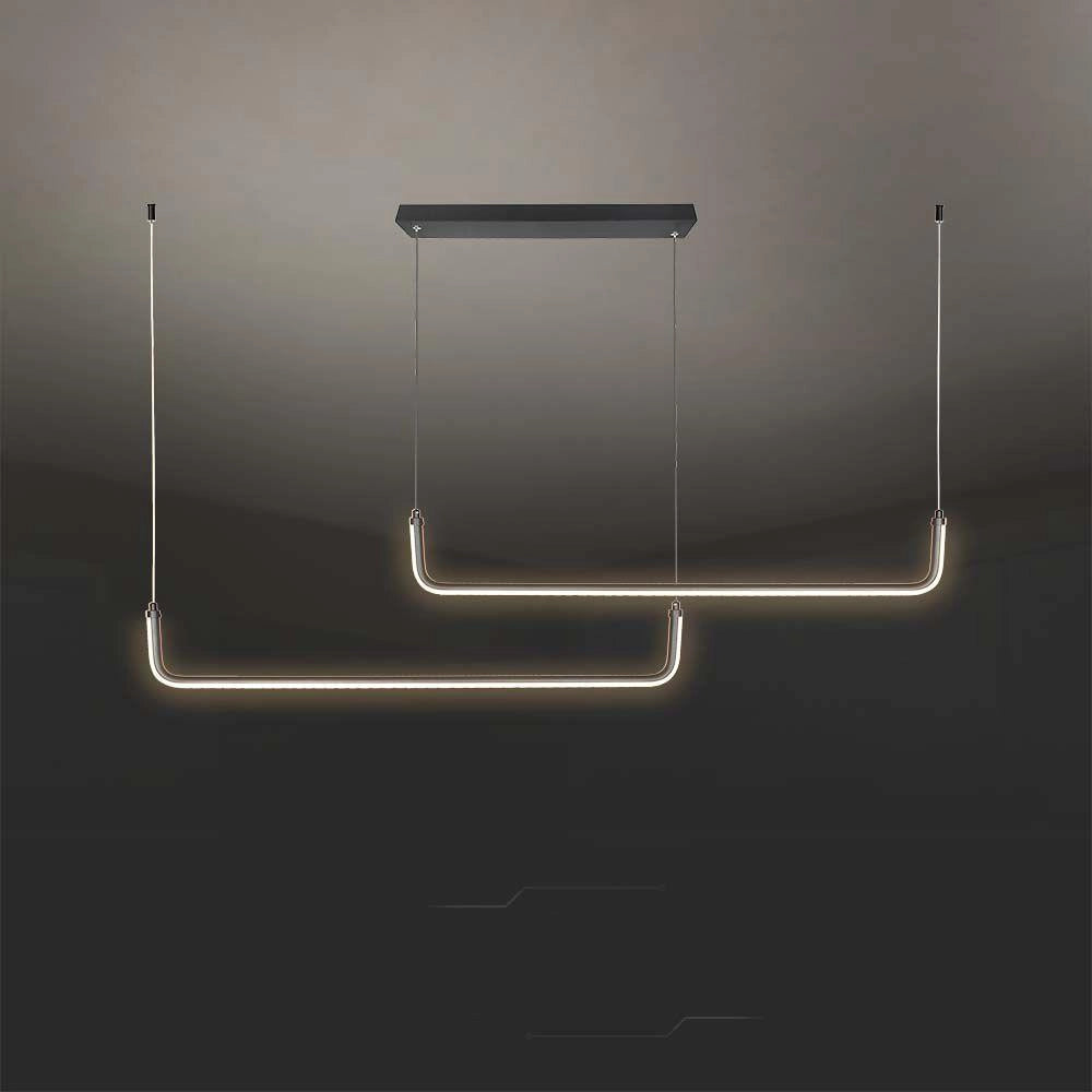 Lampada a sospensione LED 4000K nera V-TAC VT-7770