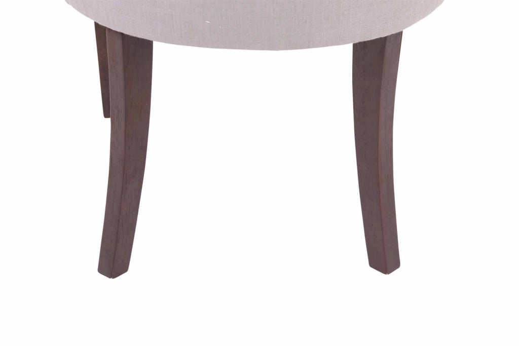 Set 2 Poltrone Pranzo Aberdeen in tessuto antico,grigio
