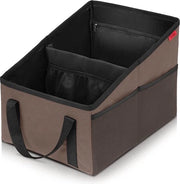 Organizzatore di sedili per auto per panca anteriore e posteriore Borsa di stoccaggio per adulti e bambini con contenitori per bicchieri, cinturino di fissaggio e cassetti di stoccaggio per giocattoli, libri, snack e altri oggetti di uso quotidiano