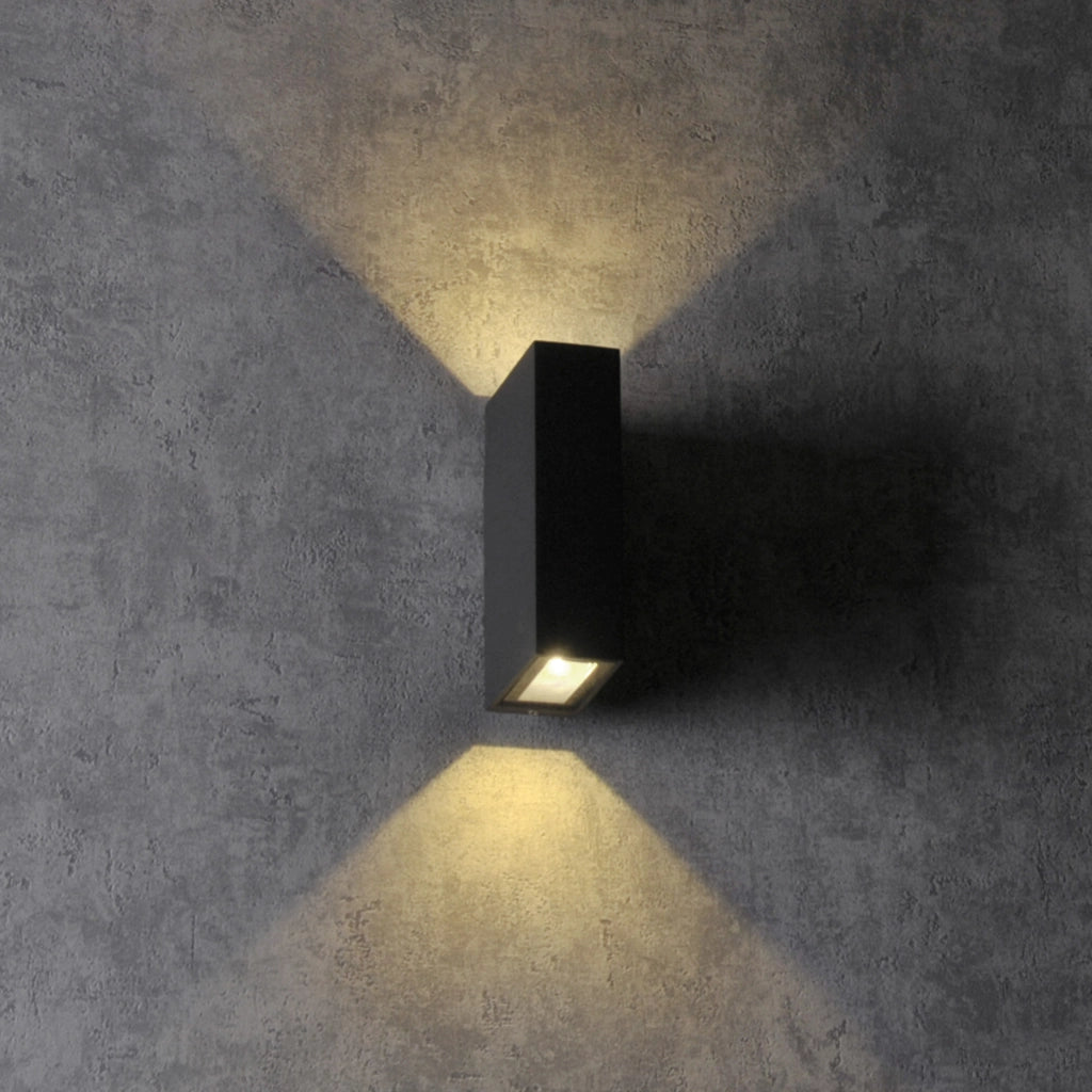 Applique esterna LED su/giù grafite 4000K Orlean Polux