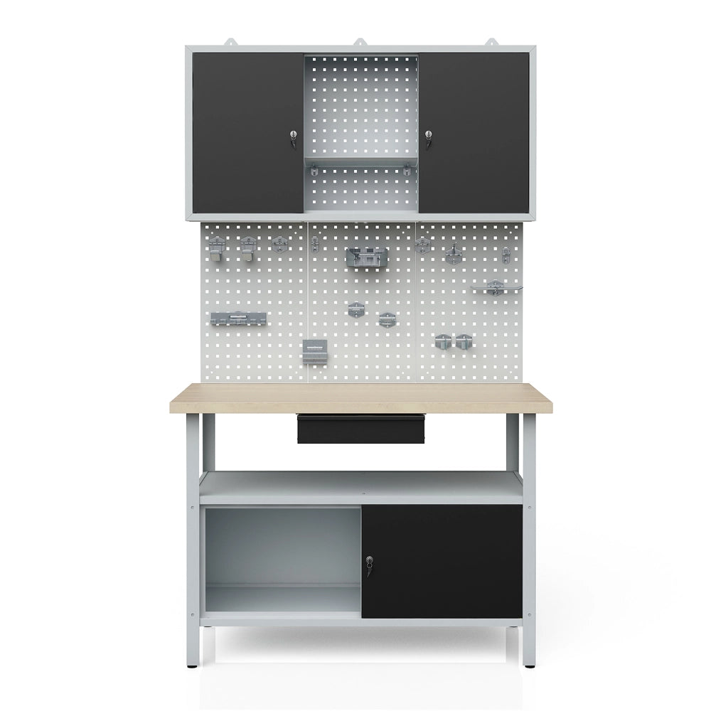 Vicco Armadietto per attrezzi Grigio 240 x 202 cm