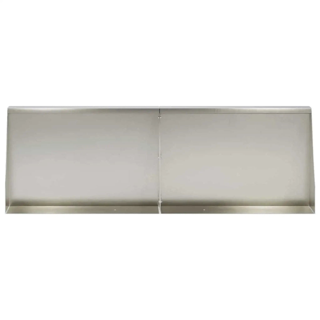 Muro di contenimento 4 pz 60 x 12 x 40 cm Acciaio Inox Argento 3449083