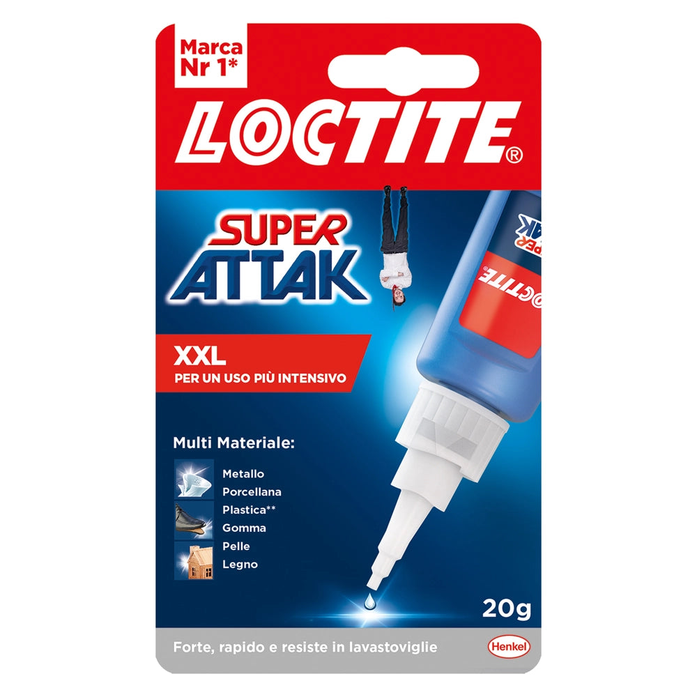 SUPER ATTAK 'PROFESSIONAL' gr. 20- 12 pezzi  - LOCTITE