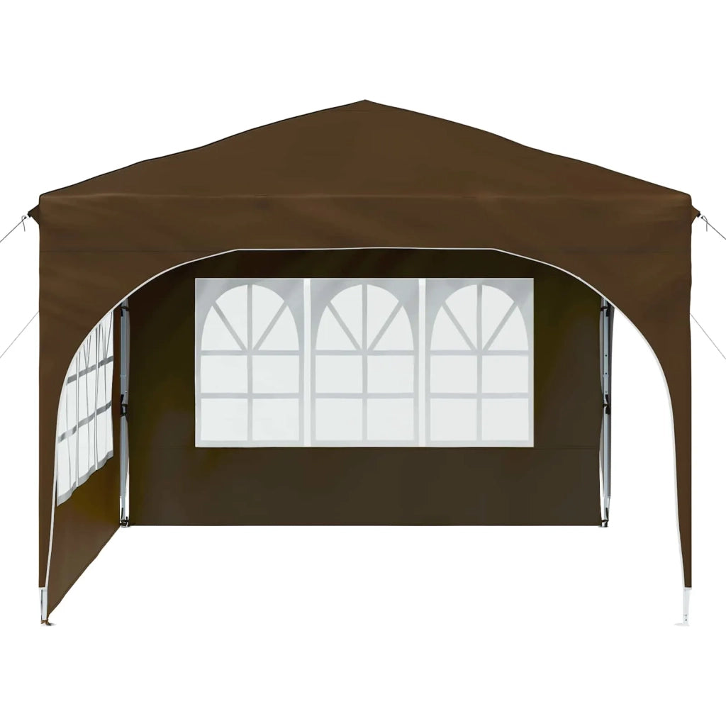 Tenda per feste a pop-up 290 x 290 x 245 cm Tortora 42019861