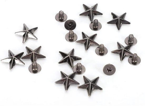 Chiodi a spillo 50 pezzi - Chiodi a spillo per pelle - Spine metalliche - 14 mm/0,6 pollici - Chiodi decorativi