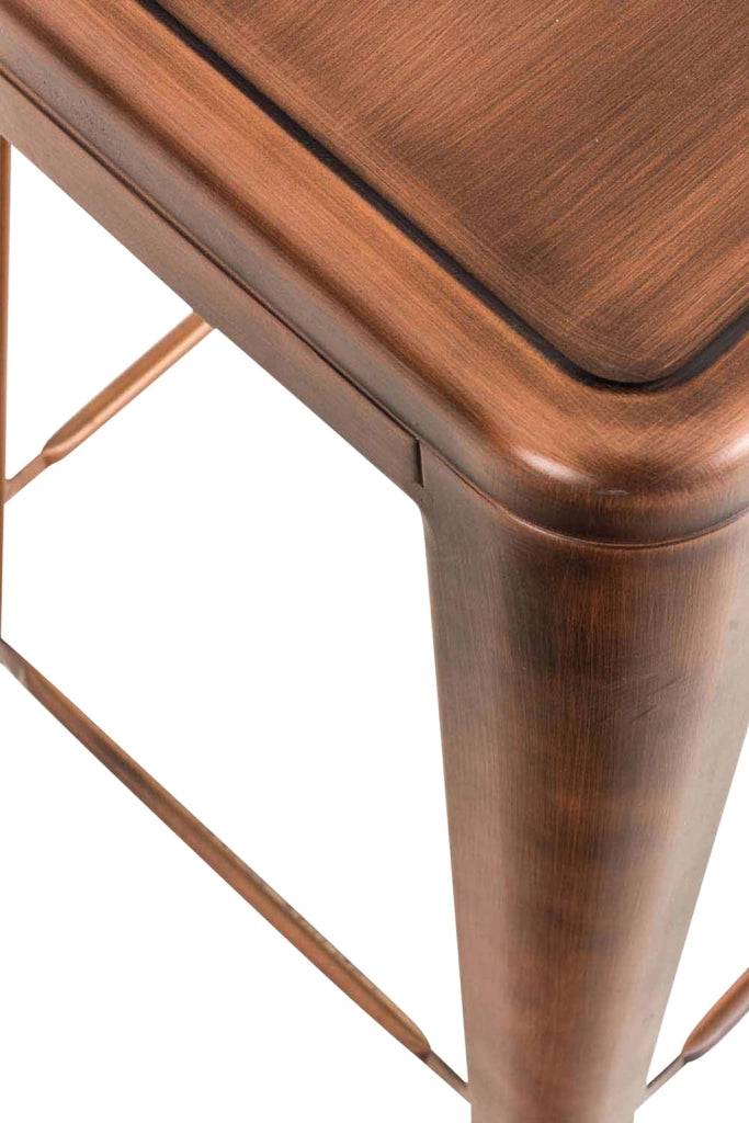 Coppia di sgabelli design industriale Joshua V2 Rame