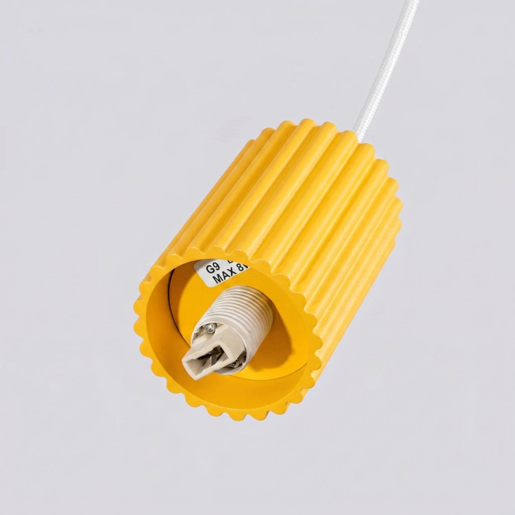 Lampada a sospensione HALO 1 giallo