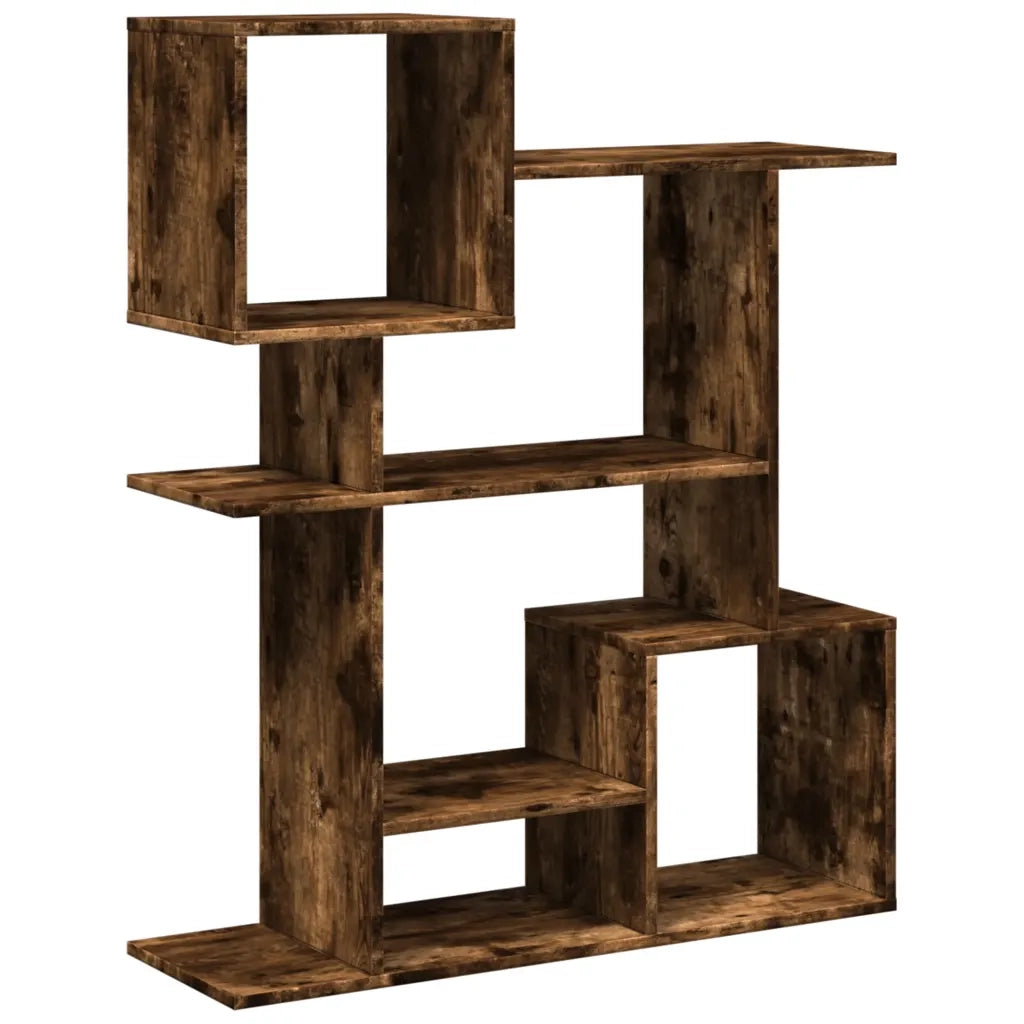 Libreria Divisorio Rovere Fumo 92x29x112 cm in Truciolato 858124
