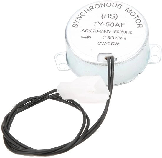 Incubatore a batteria - Mini-incubatore - Rotazione automatica degli uova - 12 V - Bassa velocità - Modalità CW - Adatto per uccelli - Compattato e...