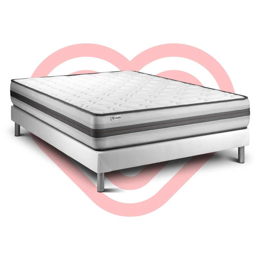 Set materasso e base 140x190 cm - Vitalpower Recover