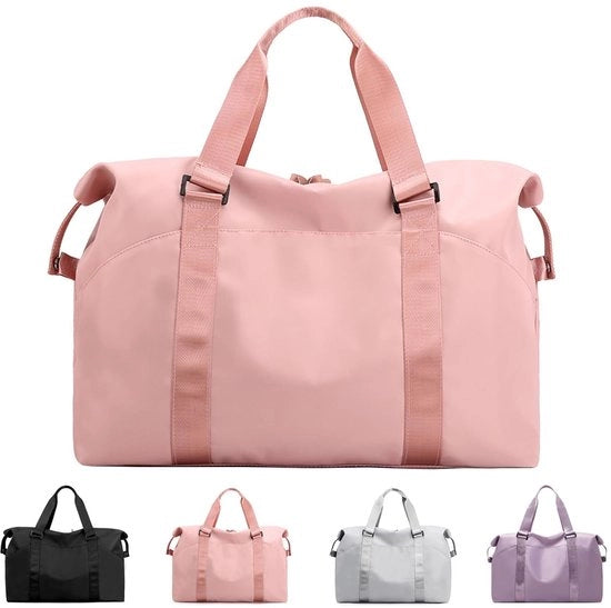 Sporttas con contenitore impermeabile - Borsa di viaggio pieghevole - Materiale 600D Nylon - Dimensioni 46x20x31 cm - Peso 0,6 kg - Impermeabile - Borsa di viaggio