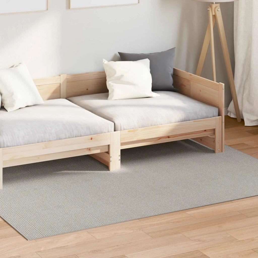 Tappeti per area LUGO Crema e Grigio 230 x 160 cm Poliestere