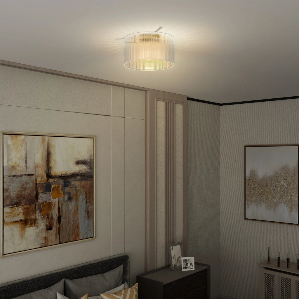 Lampadario LED 40W E27 ¨C zephmum ¨C trasparente