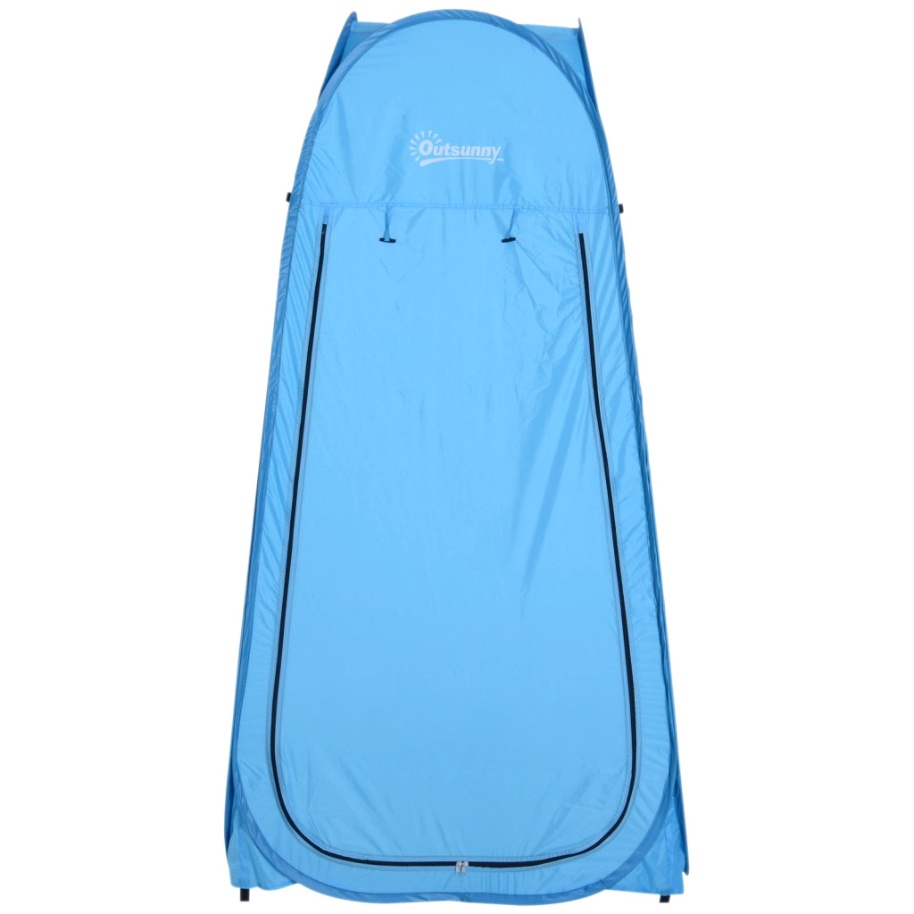 Cabina doccia da esterno ¨C zephmum ¨C blu 100x100x185 cm