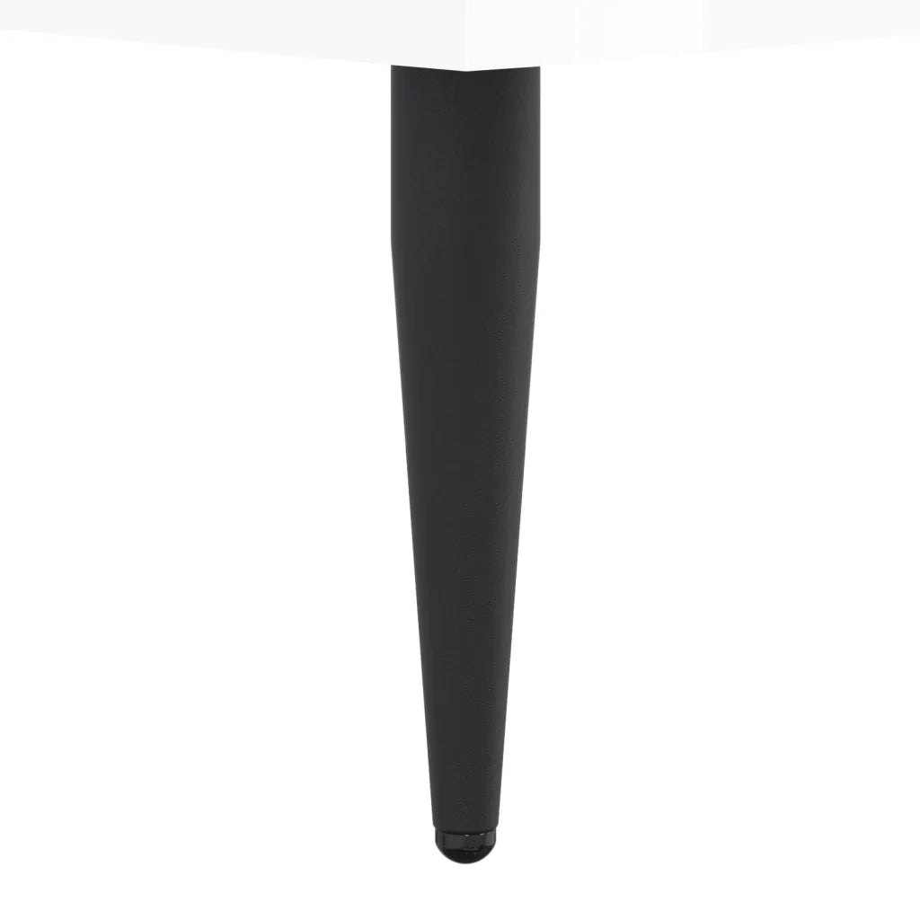 Scarpiera Bianco Lucido 60x35x105 cm in Legno Multistrato 829582