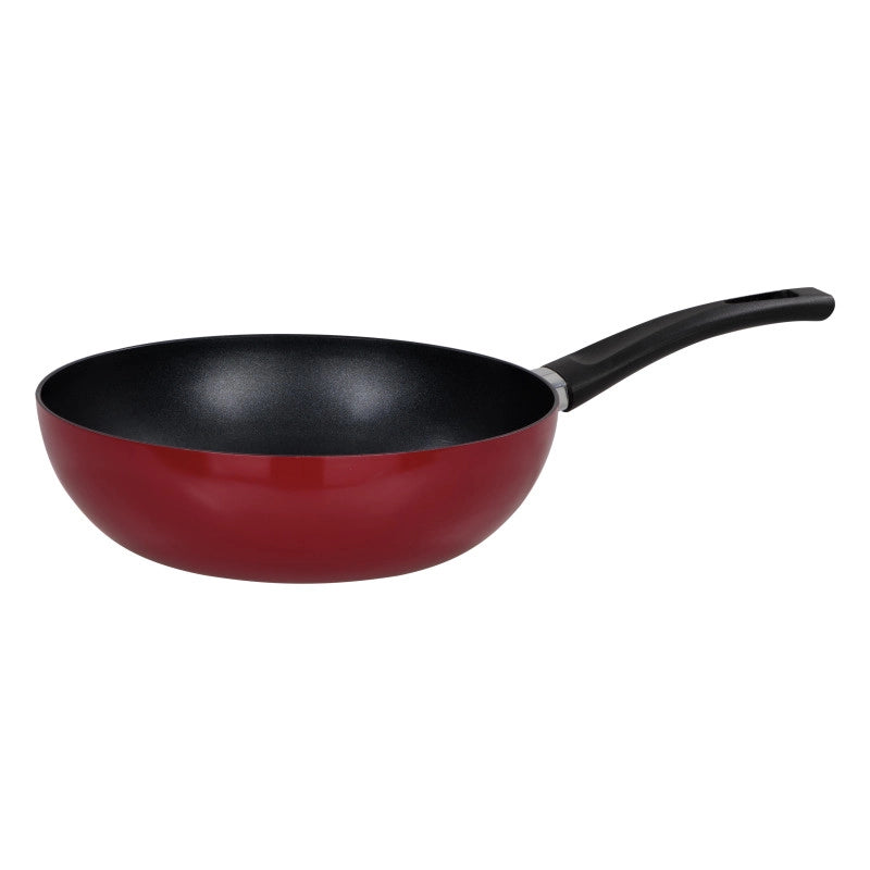 Set di 2 Batteria 7pz Medua Colors Alluminio Stampato Fondo Induzione Rostiera Carbon Steel