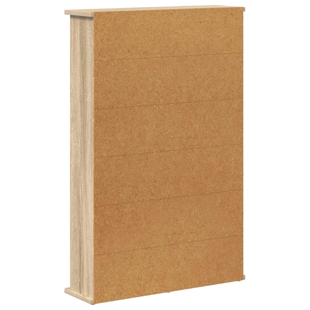 Mobile per CD Rovere Sonoma 60 x 17 x 92 cm 8012734