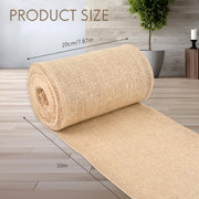 Telaio per tavola in juta 20 cm x 10 m - telaio per tavola in juta naturale per matrimoni e feste rurali - decorazione per tavola rustica