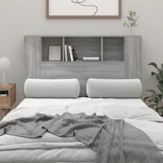 Testiera con Scomparti Grigio Sonoma 120x18,5x102,5 cm